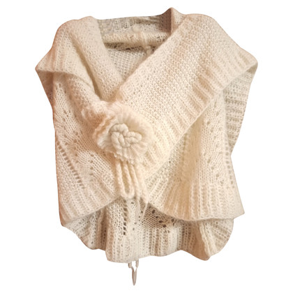 Ermanno Scervino Scarf/Shawl Wool in White