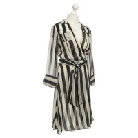 Diane Von Furstenberg Striped wrap dress