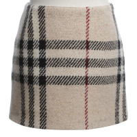 Burberry Rok met Nova patroon van de controle