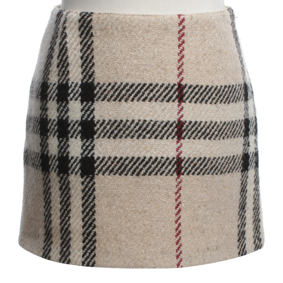 Burberry Rok met Nova patroon van de controle