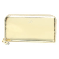 Anya Hindmarch Borsette/Portafoglio in Pelle in Oro