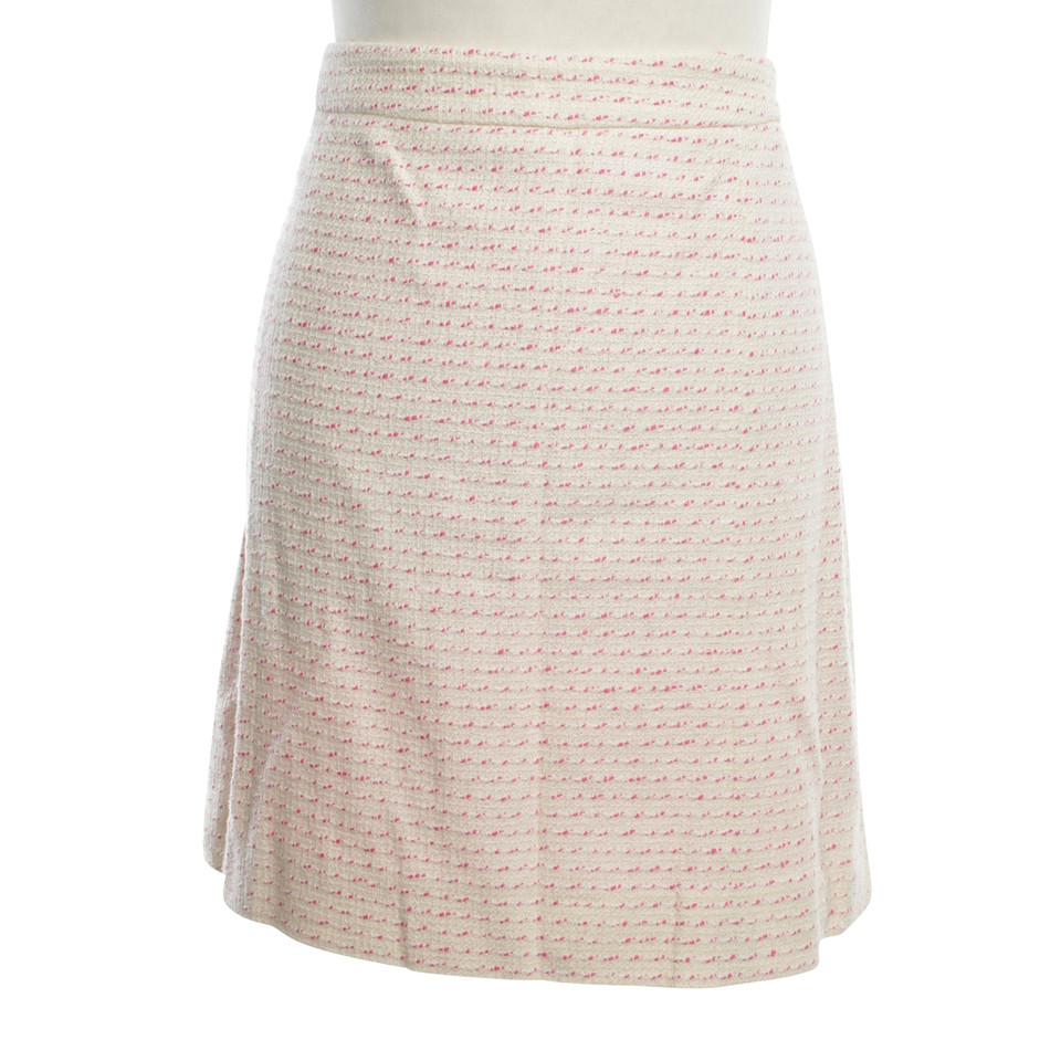 Moschino Bouclé-skirt in Bicolor