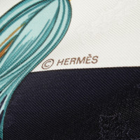 Hermès ,, Plumes et Grelots '' sciarpa di seta