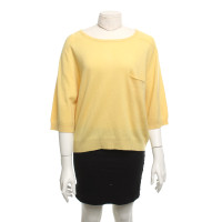 360 Sweater Kasjmier trui in geel