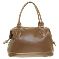 Longchamp Tote in marrone