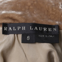 Ralph Lauren Top in cognac di velluto