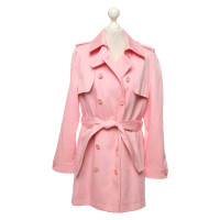 Escada Veste/Manteau en Coton en Rose/pink