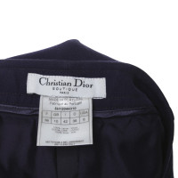 Christian Dior Hose in Dunkeblau