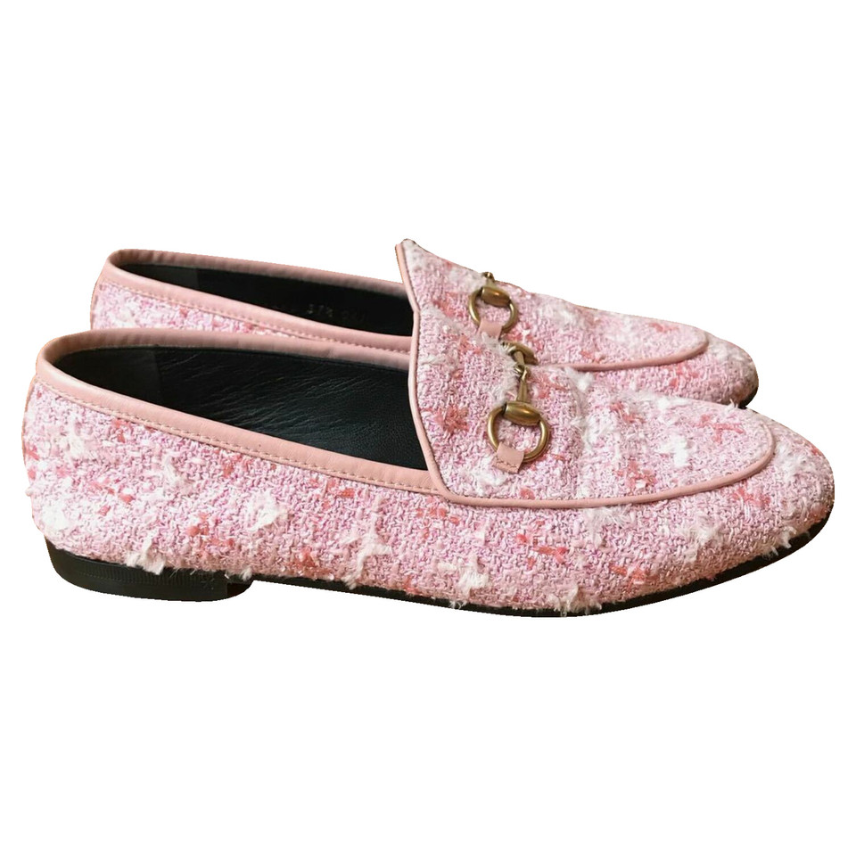 Gucci Slippers/Ballerinas Leather in Pink