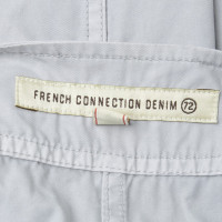 French Connection Robe en coton gris