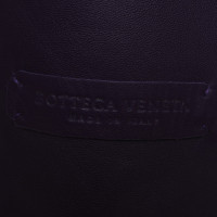 Bottega Veneta Pelle di pecora cappotto in viola