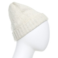 Prada Hat/Cap Wool in Cream