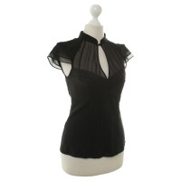 Karen Millen Silk blouse in black