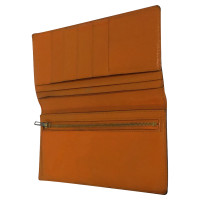 Hermès Hermes portafoglio arancione