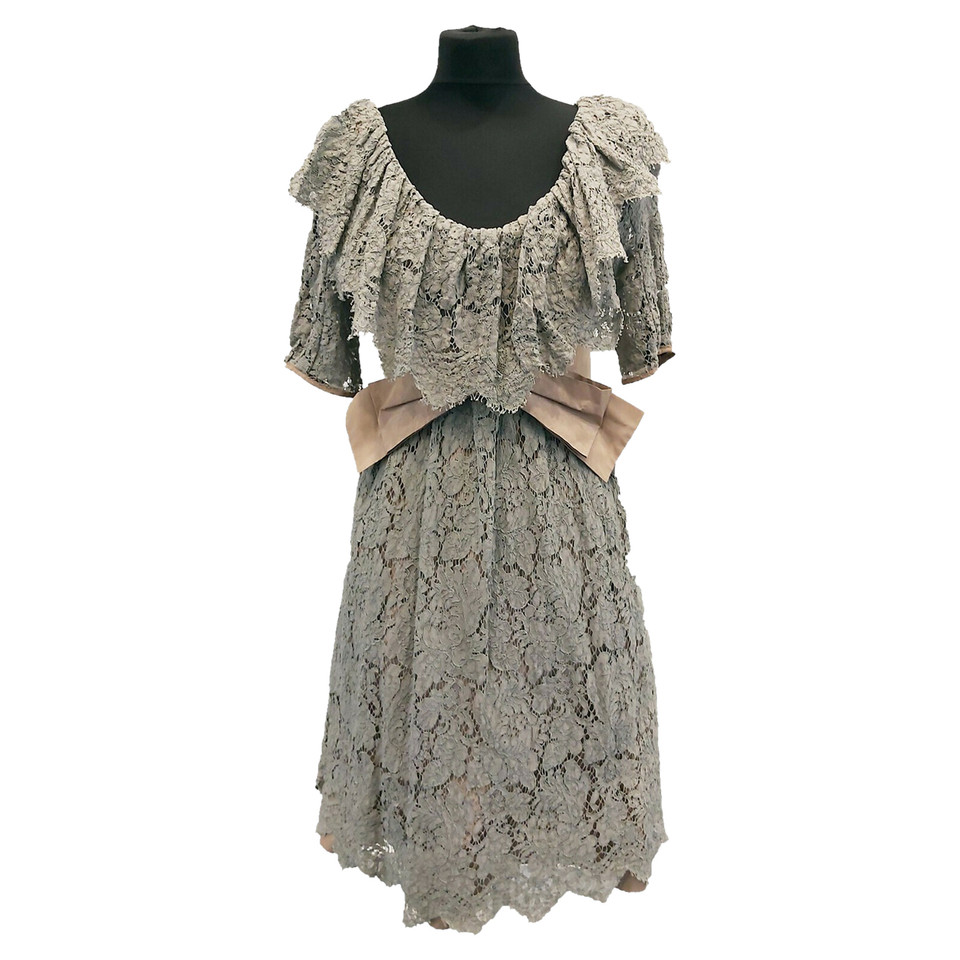 Antonio Marras Kleid aus Baumwolle in Grau