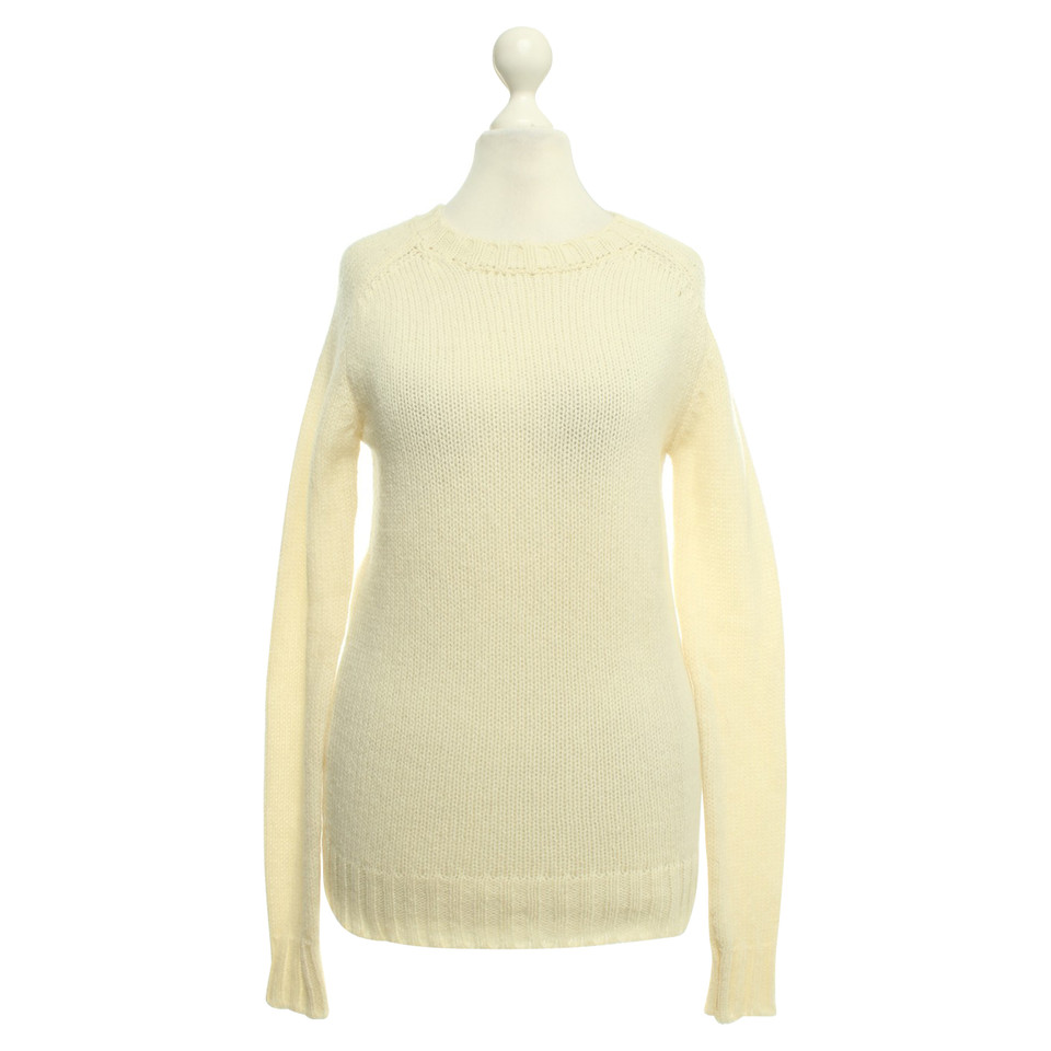 Balmain Strickpullover in Creme