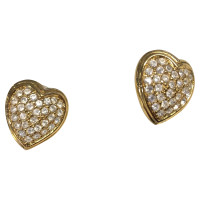 Christian Dior Stud earrings in heart shape