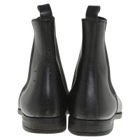 Jil Sander Chelsea boots in black