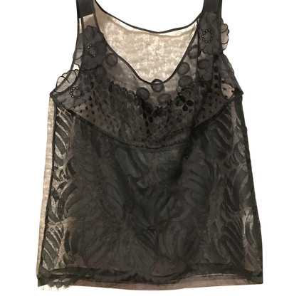 Valentino Garavani Top Silk in Black