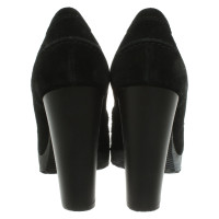 Hogan Pumps/Peeptoes aus Leder in Schwarz