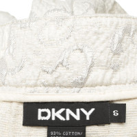 Dkny Gonna in beige / argento