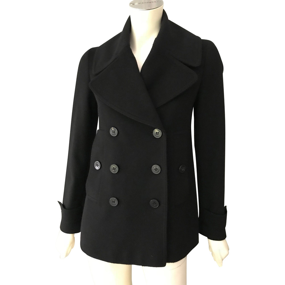 Burberry Cashmere / wool pea coat