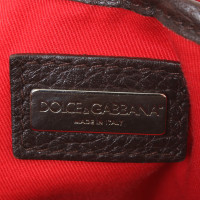 Dolce & Gabbana Borsa a tracolla con stampa animalier