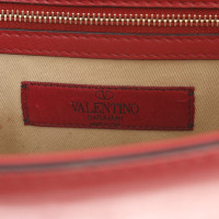 Valentino Garavani Lock aus Leder in Rot