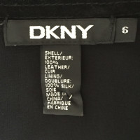 Dkny Leather skirt
