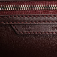 Céline Luggage Leather in Bordeaux