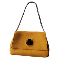 Orciani Pochette in Pelle in Giallo