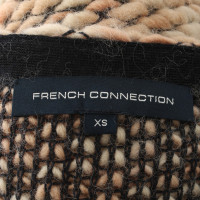 French Connection Knitted coat in apricot