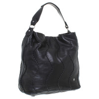 Aigner Leather tote in black