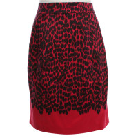 Hobbs skirt with animal print