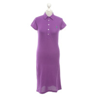 Ralph Lauren Kleid aus Baumwolle in Violett