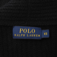 Polo Ralph Lauren Manteau tricoté en noir