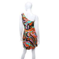 Milly One-shoulder dress with print