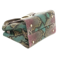 Andere Marke Davidoff - Handtasche aus Pythonleder
