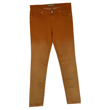 Ermanno Scervino Trousers Cotton in Orange