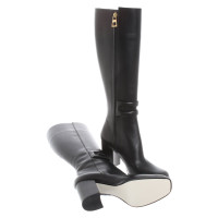 Loewe Boots Leather in Black