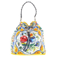 Dolce & Gabbana Bag with majolica print