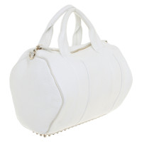 Alexander Wang Handbag Leather in White