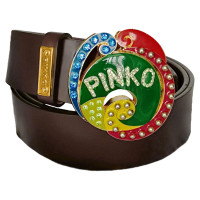 Pinko Belt Leather in Brown
