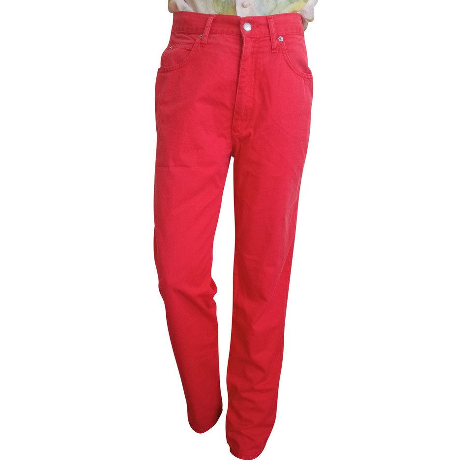 Fendi Jeans aus Jeansstoff in Rot