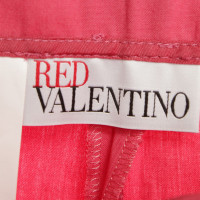 Red Valentino pantaloni chino in rosa