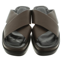 Tod's Sandalen aus Leder in Braun