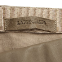 Other Designer Lapis Italia - Leather Pants in Taupe