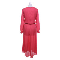 Forte Forte Silk dress in red-pink