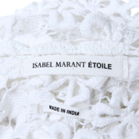 Isabel Marant Etoile Spitzenshirt in Weiß