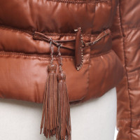 Ermanno Scervino Quilted jacket in brown